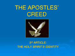 Catechism On The Third Article Of The Creed